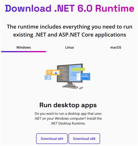 dotnet 6 runtime download.